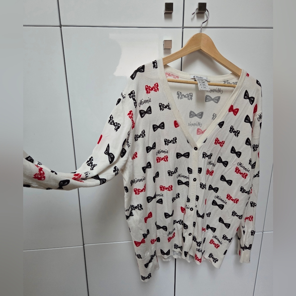 Disney Parks MINNIE Cardigan XL